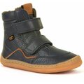 Froddo Barefoot high cut winter shoes leather Blue
