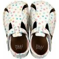 Tikki Mariposa children's sandals Confetti (valkoinen pilkullinen)