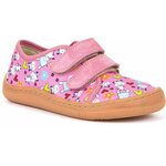 Froddo Barefoot canvas-tennarit SS23 Seeprat vaaleanpunainen