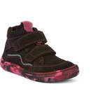 Froddo Barefoot Autumn T lasten ミッドシーズン 靴 Musta-viininpunainen