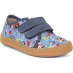 Froddo Barefoot canvas kangastennarit Merirosvot blau (denim+)