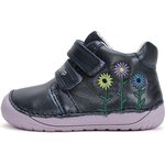 D.D.Step pienten lasten ミッドシーズン 靴 (20-25) Kukat sininen-lila (Royal Blue)