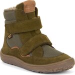 Froddo Barefoot TEX Winter korkeavartiset talvikengät Vihreä