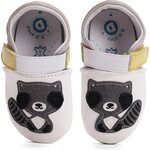 D.D.Step pienten lasten nahkatossut Pesukarhu (White)