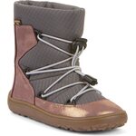 Froddo Barefoot TEX Track Wool (AW25, koot 25-35) Kimaltava vaaleanpunainen / harmaa