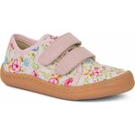 Froddo Barefoot canvas-tennarit SS23 Kukat vaaleanpunainen