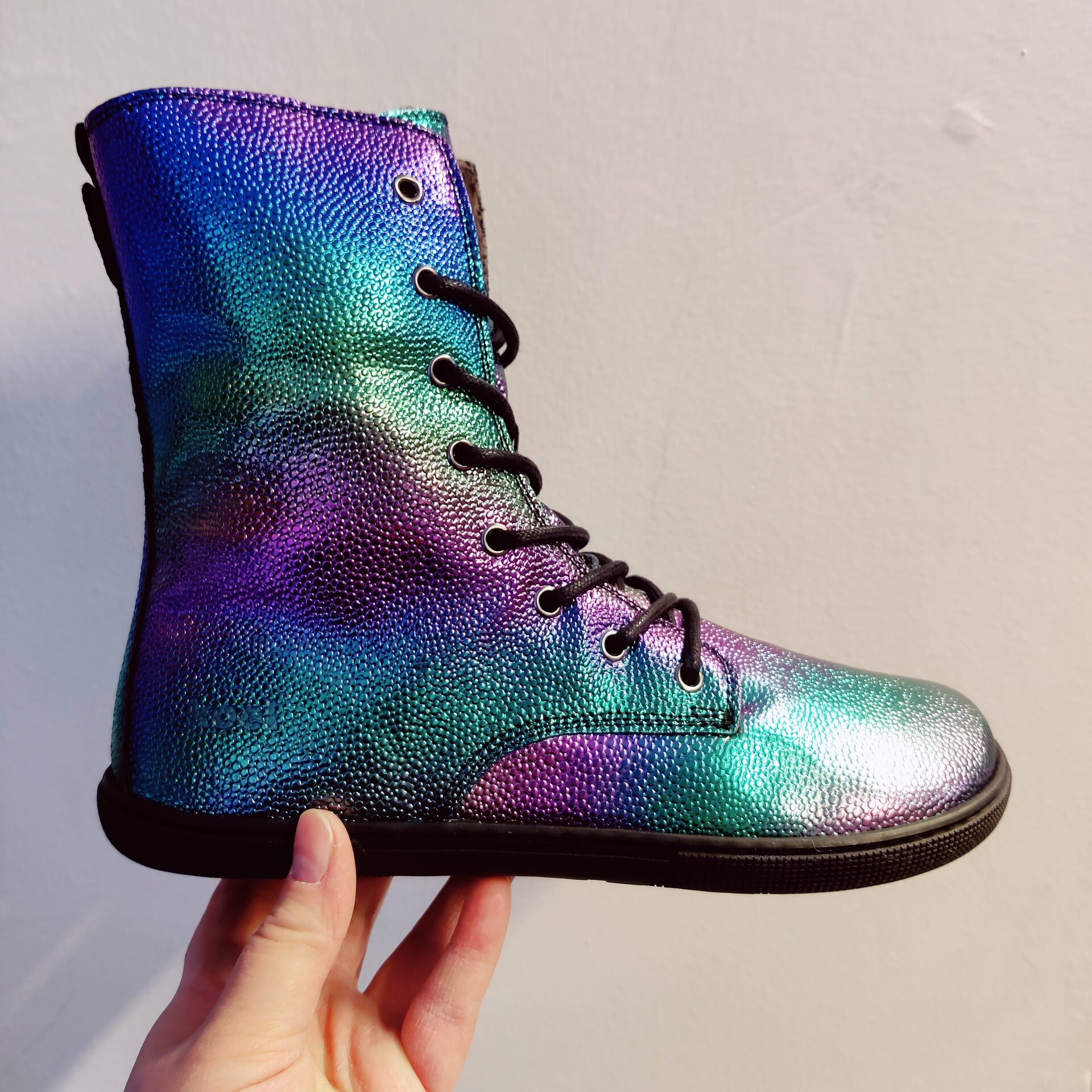 KOEL Faro talvikengät Fantasy Black Shine (koko 43)