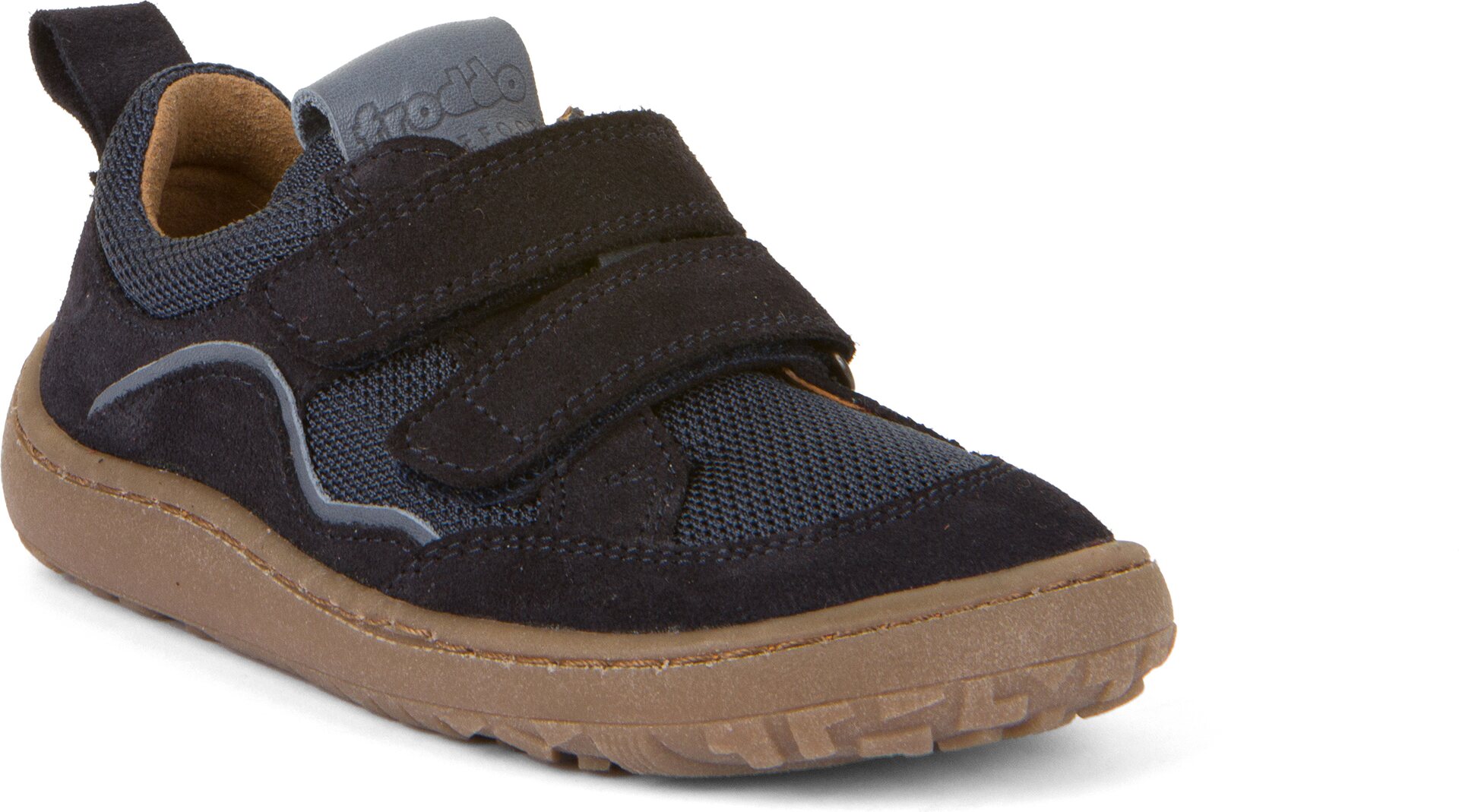 Froddo Barefoot Base D-Velcro vettähylkivät lenkkarit Tmavomodrá