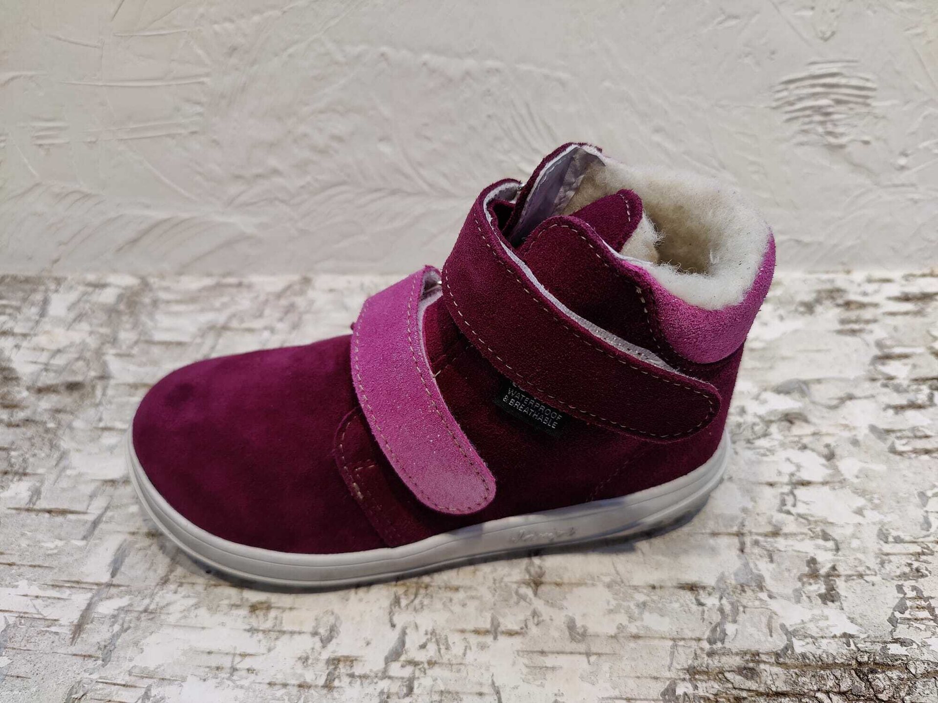 Jonap Jampi Bria lasten talvikengät 31-35 Viininpunainen