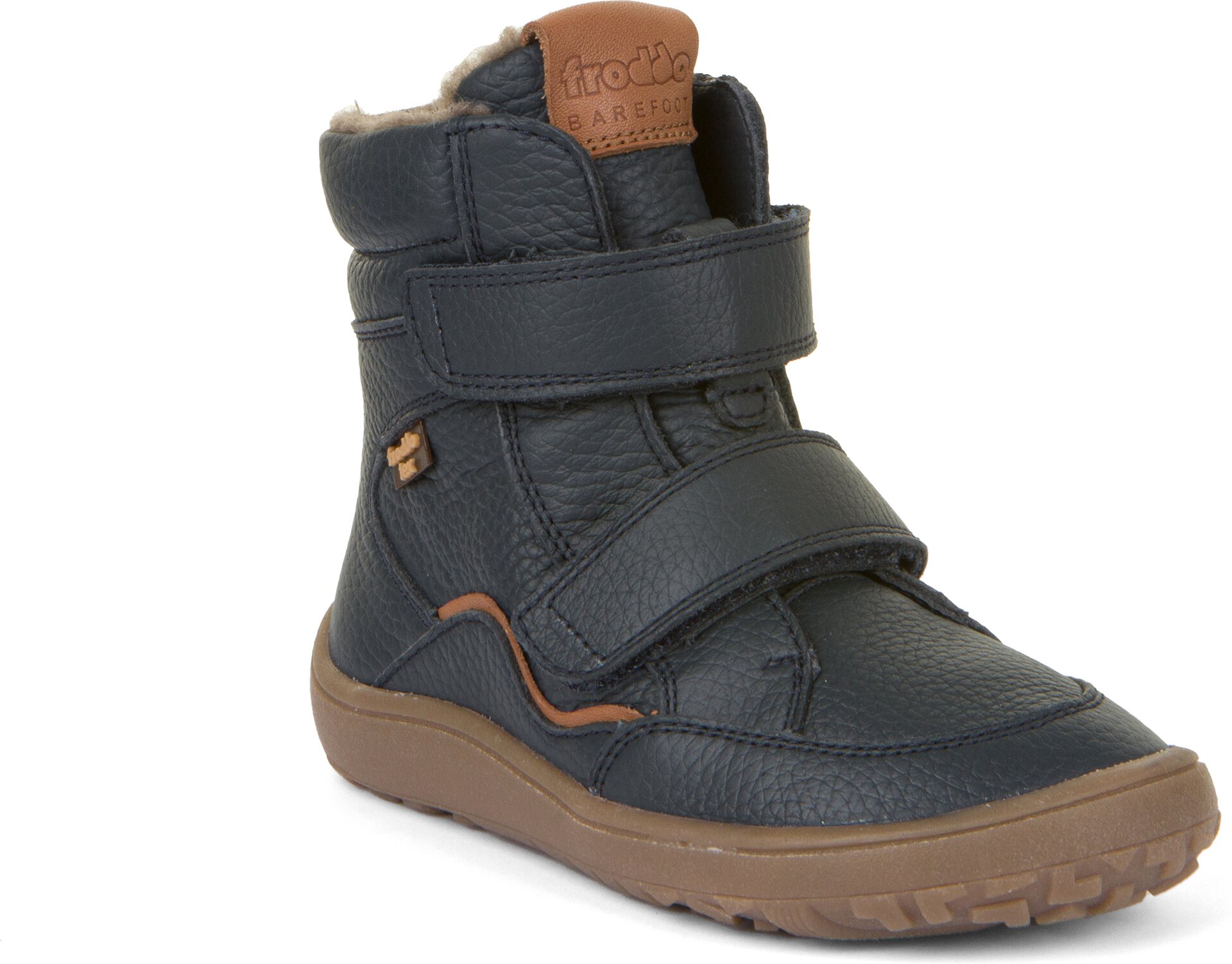 Froddo Barefoot TEX Winter högt skaft vinterkängor - nahka (AW23) Mörkblått