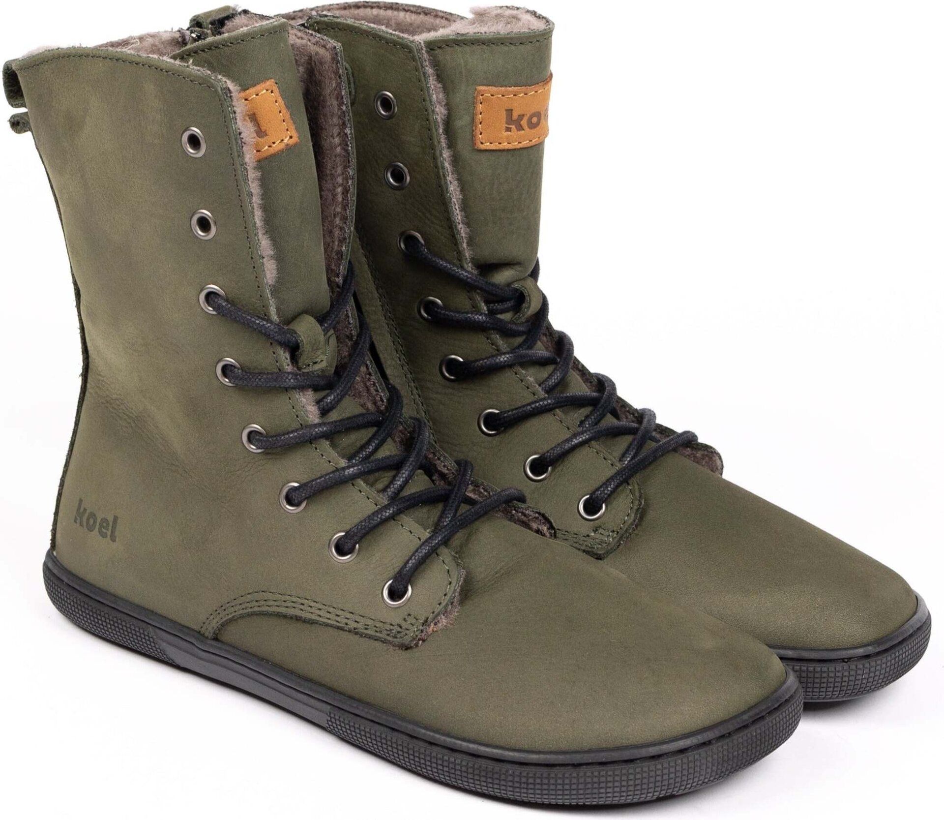 KOEL Faro talvikengät Vihreä (khaki)