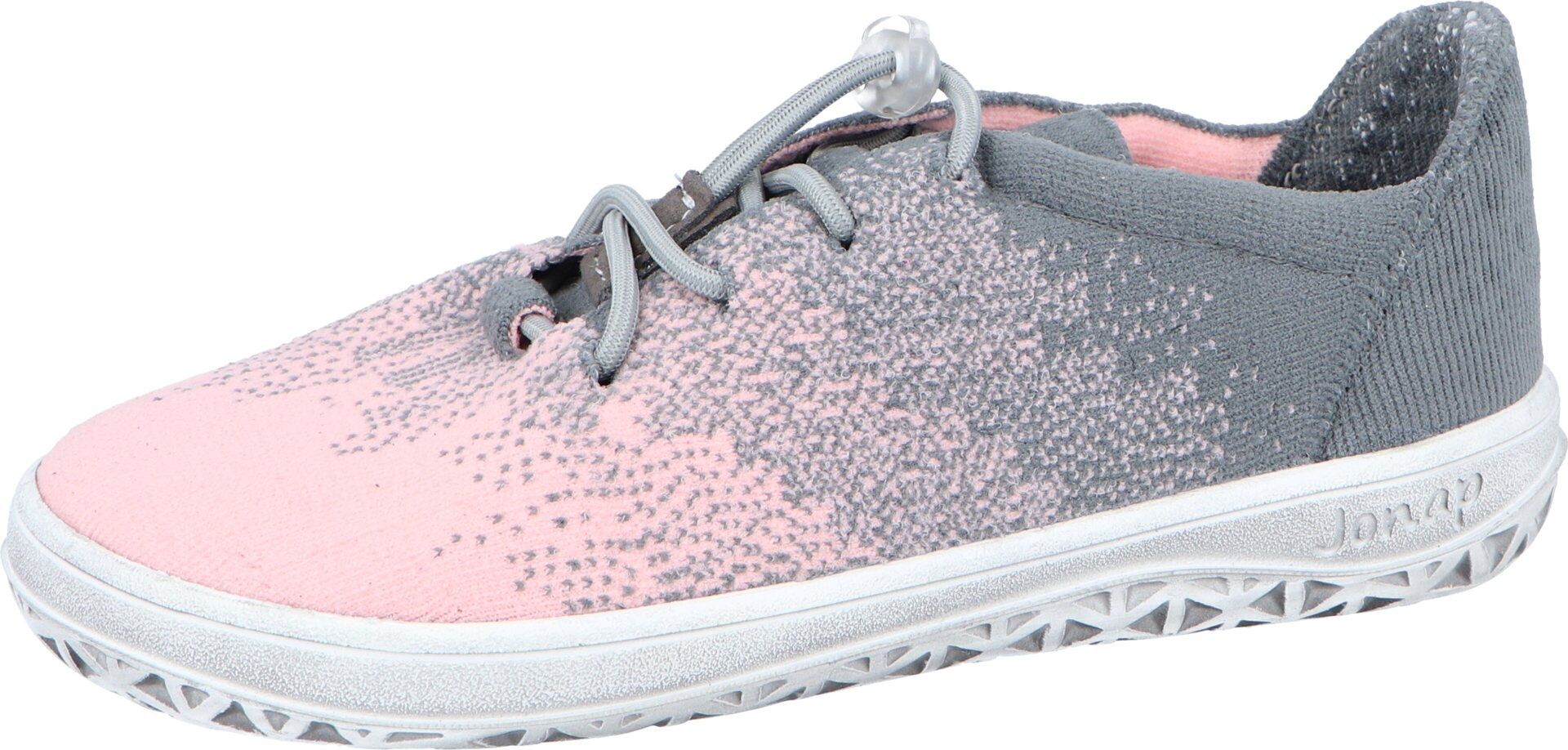 Jonap Knitt Harmaa-vaaleanpunainen