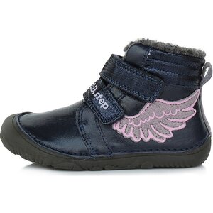 D.D.Step lasten winter shoes, Kimaltava siipi (Royal Blue), 31