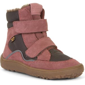 Froddo Barefoot TEX Winter korkeavartiset talvikengät (AW22), vaaleanpunainen, 29