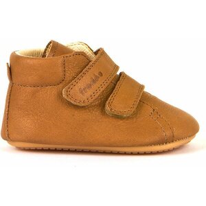 Froddo Barefoot prewalkers D-velcro ensikengät, Cognacbruin, 24
