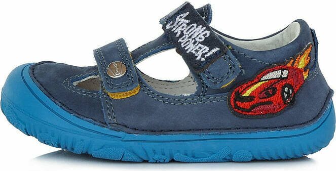 D.D.Step lasten sandalen Sininen auto