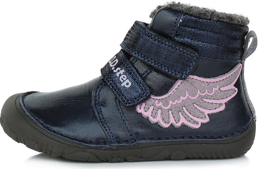 D.D.Step lasten talvikengät Kimaltava siipi (Royal Blue)