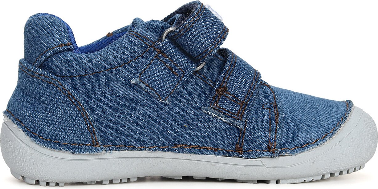 D.D.Step lasten kangaskengät (kapeampi lesti) Bermuda Blue