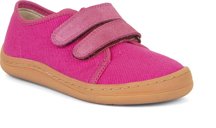 Froddo Barefoot canvas kangastennarit Pinkki (fuxia)
