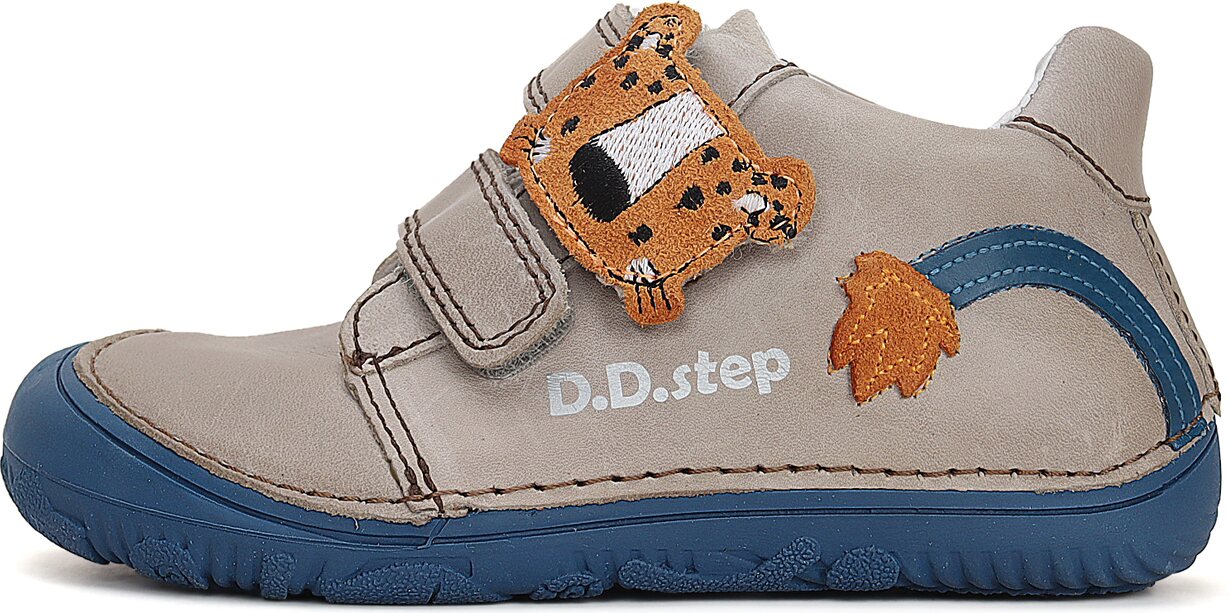 D.D.Step pienten lasten leather shoes Grey