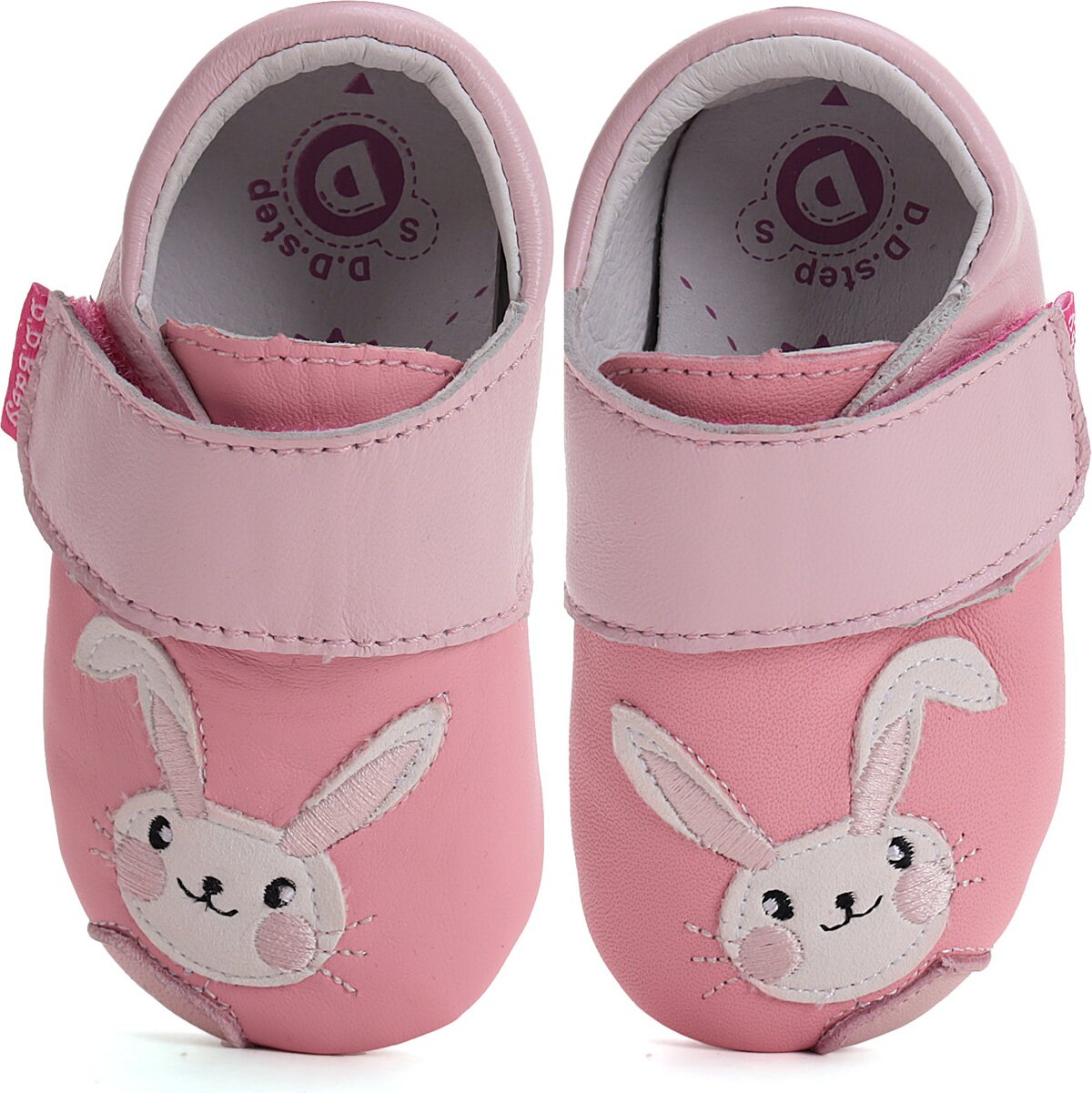D.D.Step pienten lasten nahkatossut Pupu (Daisy Pink)