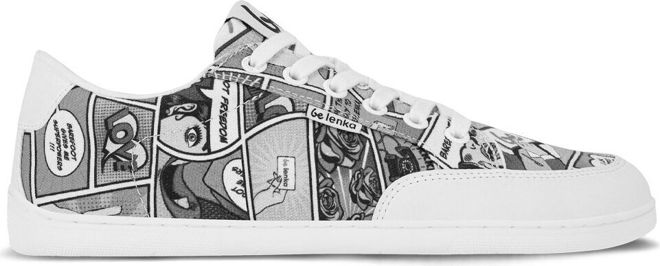 Be Lenka Rebound tennarit Comics Black & White