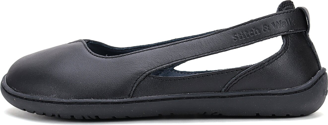 Stitch & Walk ballerines Musta
