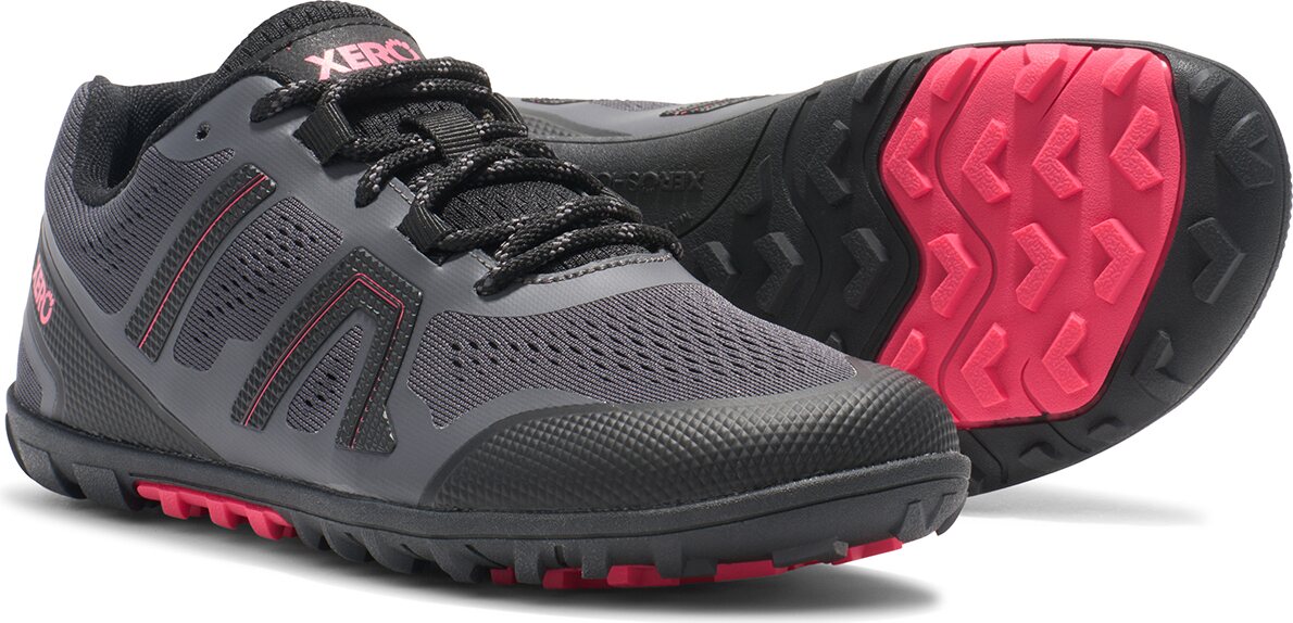 Xero Shoes Mesa Trail II (naisten) Asphalt / Rasberry