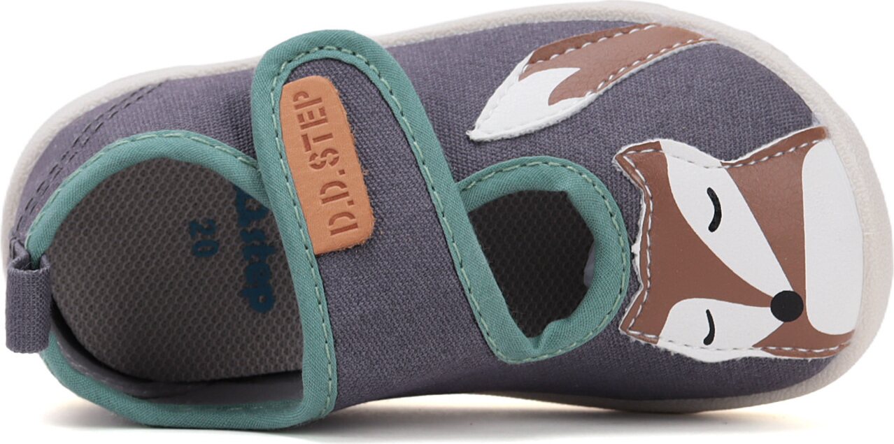 D.D.Step Canvas kesäkengät (21-31) Grey (C086-51716)