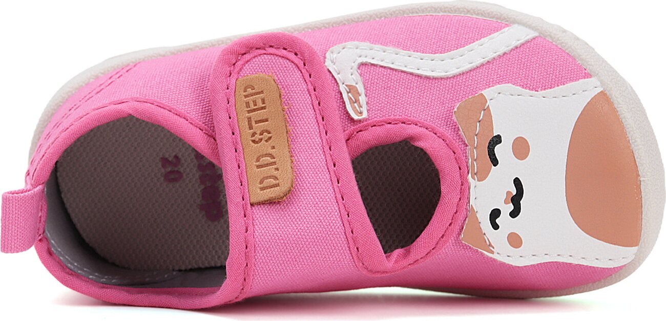 D.D.Step Canvas kesäkengät (21-31) Dark Pink (C086-51380A)