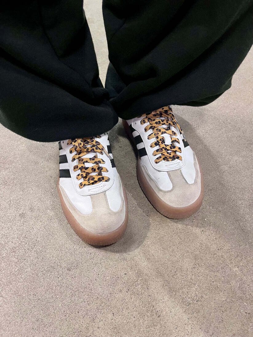 EEZYBEEZY joustavat kengännauhat Leopard