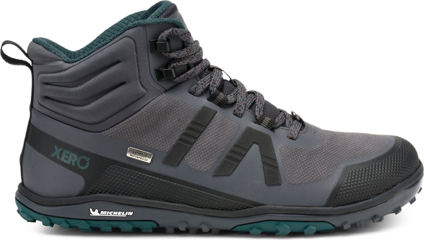 Xero Shoes Scrambler Mid II WP (naisten) Asphalt / Sea Moss