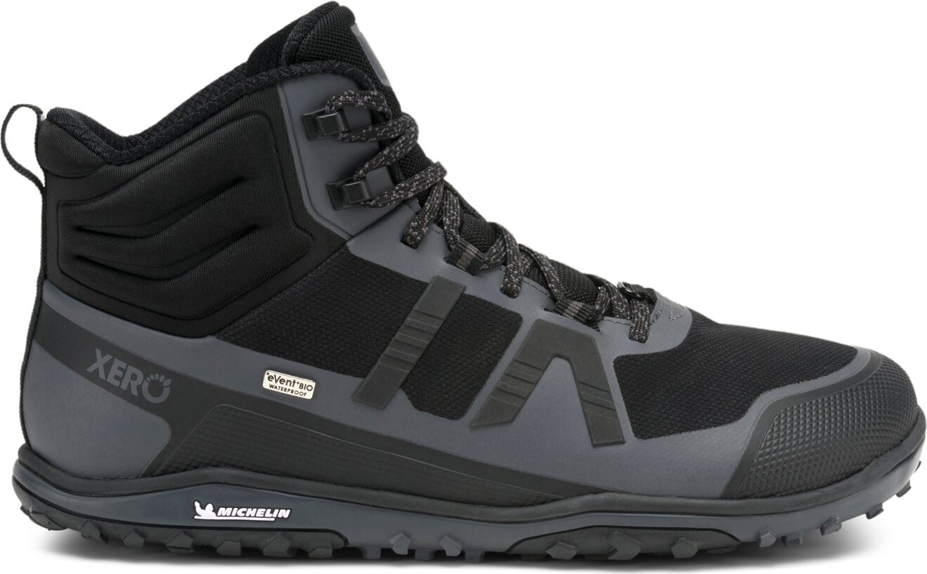 Xero Shoes Scrambler Mid II WP (miesten) Black / Asphalt