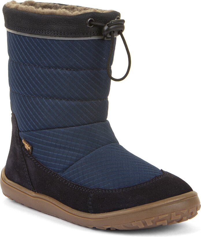 Froddo Barefoot Up Tex Snow Wool (AW25, koot 25-35) Tummansininen