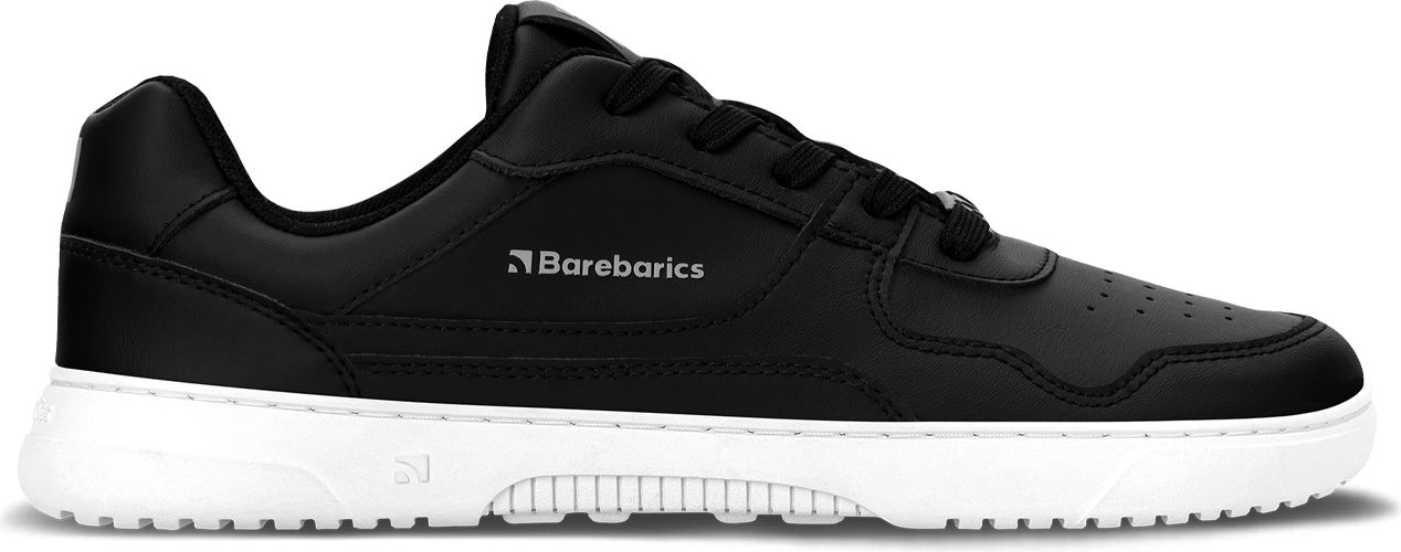 Barebarics Zing Leather Black & White