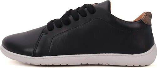 Stitch & Walk nahkatennarit Musta (vaalea pohja)