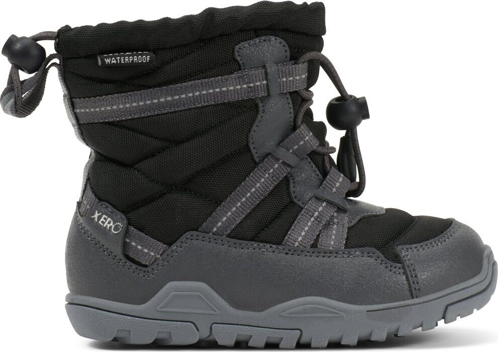 Xero Shoes Alpine Pull-On Kids (22-36) Čierna