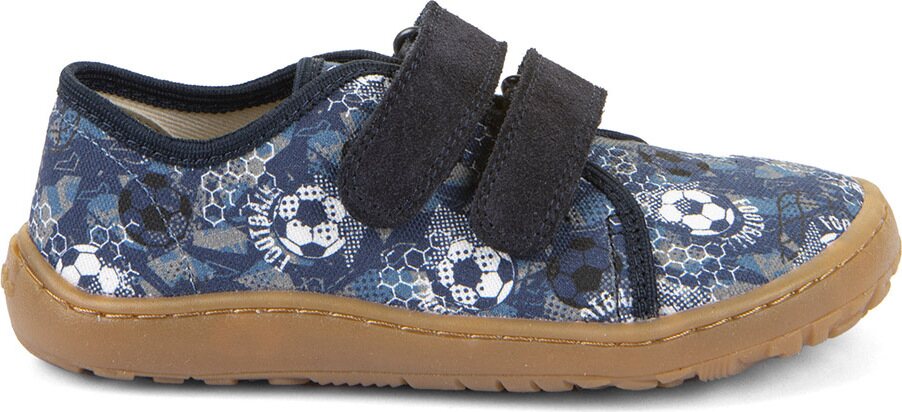 Froddo Barefoot Canvas-tennarit (SS26) Jalkapallot (Blue)