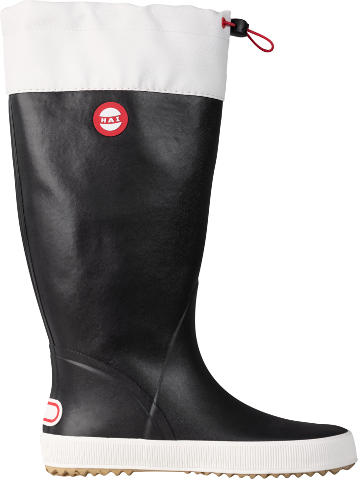 Hai Barefoot rubber boots Musta/valkoinen
