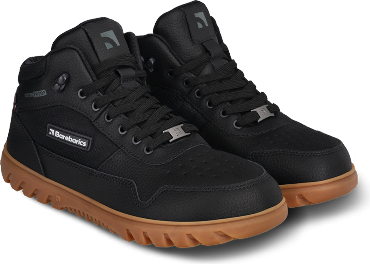 Barebarics UrbanEdge Black (Brown Sole)