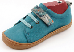 Tikki Harlequin lasten nahkakengät (23-39) Türkiissinine (Havel)