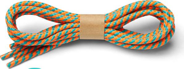 Affenzahn lacets pikalukolla Crab (sini-oranssi), 90 cm