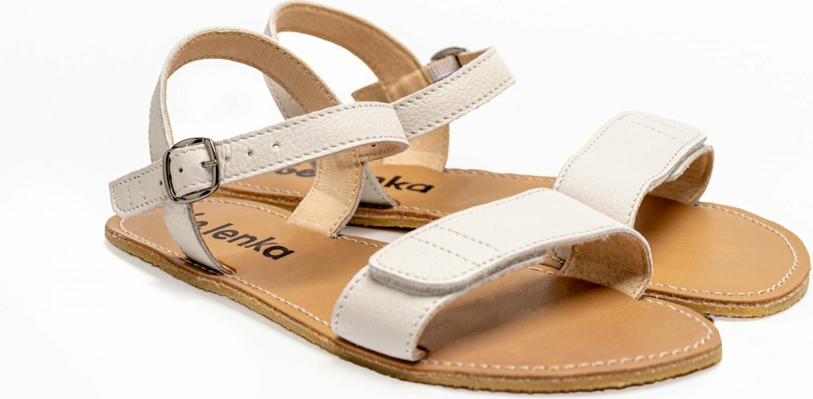 Be Lenka Grace sandaler Ivory white