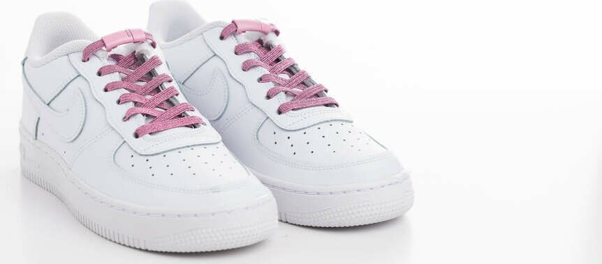 EEZYBEEZY joustavat kengännauhat Pinkki glitter