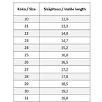 D.D.Step välikausikengät (26-31, pimeässä hohtava)