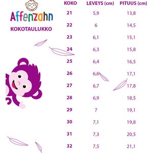 Affenzahn Sneaker Knit Happy kudotut tennarit
