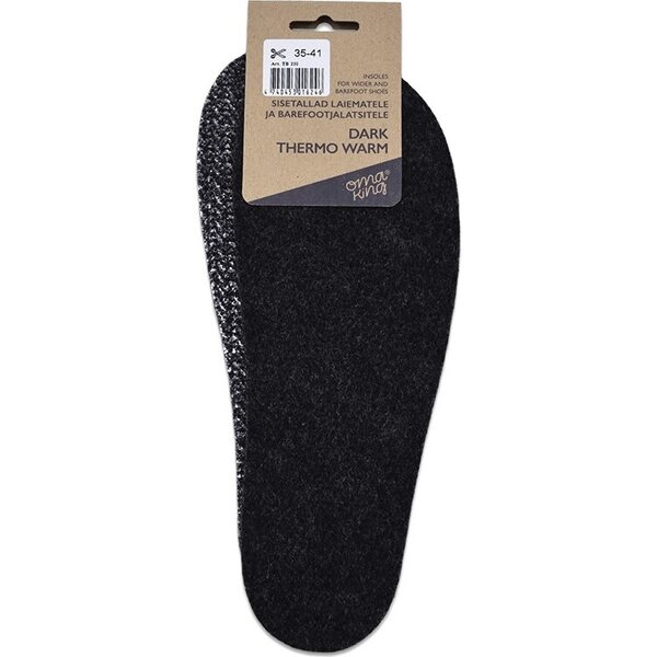 Omaking wool-aluminium insoles